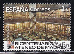 2021-ED. 5481 - Efemérides.- 2021. Bicentenario Del Ateneo De Madrid (1820-2020) - USADO - Used Stamps