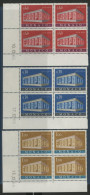 MONACO N° 789 à 791 3 Blocs De Quatre Avec Coins Datés Neufs ** MNH - Unused Stamps