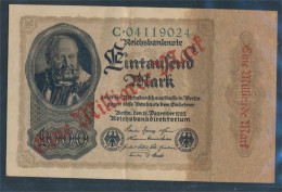 Deutsches Reich Rosenbg: 110a, Reichsdruck Gebraucht (III) 1923 1 Mrd. Auf 1000 Mark (10298875 - 1 Milliarde Mark