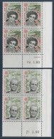 MONACO N° 1224 à 1225 2 Blocs De Quatre Avec Coins Datés Neufs ** MNH - Unused Stamps