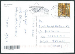 Austria, Autriche, Österreich 2002; “Casinos Austria”, Tourism Vienna; Postal History To Italy. - Non Classés