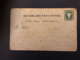 Heligoland Printed Stationery - Heligoland (1867-1890)