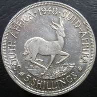 Sud Africa - 5 Shillings 1948 - KM# 40.1 - South Africa