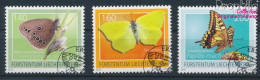 Liechtenstein 1557-1559 (kompl.Ausg.) Gestempelt 2010 Schmetterlinge (10325877 - Usados