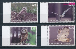 Tonga 1793-1796 (kompl.Ausg.) Postfrisch 2012 Sumpfohreule (10325846 - Tonga (1970-...)