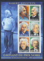 Guinea - ALBERT EINSTEIN GAGNANT DU PRIX NOBEL - Mich. 3742/47 - MNH - Albert Einstein