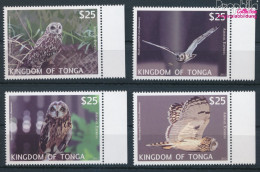 Tonga 1793-1796 (kompl.Ausg.) Postfrisch 2012 Sumpfohreule (10325847 - Tonga (1970-...)