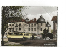 Ettlingen (Allemagne, Bade-Wurtemberg) : Albtalbahn Mit Schloss En 1957 (lebendig) ETAT GF. - Ettlingen