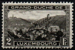 LUXEMBOURG 1928 O - Officials