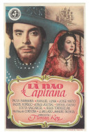 Programa Cine. La Nao Capitana. 19-1662 - Publicité Cinématographique