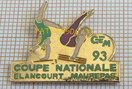 PAT14950 GYM 93 COUPE NATIONALE ELANCOURT MAUREPAS GYMNASTIQUE Dpt 78 YVELINES En Version EGF - Gymnastiek