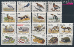 Südafrika 890I A-907I A (kompl.Ausg.) Postfrisch 1993 Bedrohte Tiere (10285297 - Unused Stamps