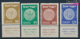 Israel 94-97 Mit Tab (kompl.Ausg.) Postfrisch 1954 Alte Münzen (10310374 - Neufs (avec Tabs)