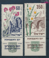 Israel 98-99 Mit Tab (kompl.Ausg.) Postfrisch 1954 Blumen (10310373 - Neufs (avec Tabs)