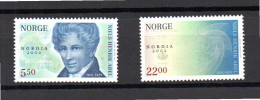 Norway 2002 Set NORDIA Exhibition Stamps (Michel 1448/49) Nice MNH - Usados