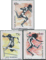 San Marino 1399-1401 (complete Issue) Unmounted Mint / Never Hinged 1988 Summer - Unused Stamps