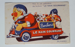 Buvard Bonbons Le Nain Gourmand - Koek & Snoep