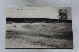 Cpa 1931, Trez Hir, La Plage Côté Est, Finistère 29 - Plougonvelin