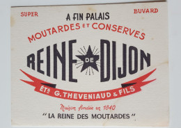 Buvard Moutarde Reine De Dijon - Mosterd
