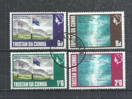 TRISTAN DA CUNHA 1968 - 30 YEARS AS A DEPENDENCE OF ST. HELENA - CPL. SET - USED OBLITERE GESTEMPELT USADO - Tristan Da Cunha