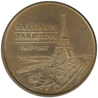 75-0251 - JETON TOURISTIQUE MDP - Bateaux Parisiens - 1957-1997 - 1998.1 - Non Datati