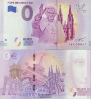 Vatikanstadt Souvenirschein Pope Benedikt XVI. Uncirculated 2019 0 Euro Pope Benedikt XVI. - Vaticano (Ciudad Del)