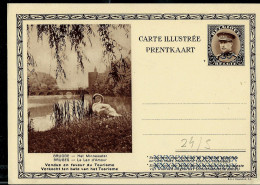 Carte Illustrée Neuve N° 24. Vue : 5. - BRUUGE - Le Lac D'Amour - Cygne - Briefkaarten 1934-1951
