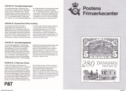Dänemark DENMARK Folder 1987 Hafnia 87 - Briefe U. Dokumente