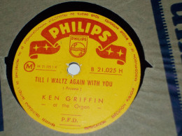 PATHE DISQUE 78 TOURS  DE KEN GRIFFIN - 78 T - Discos Para Fonógrafos