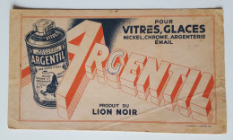 Buvard Argentil - Produit Du Lion Noir - Wassen En Poetsen