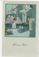 CARTE POSTALE  THEME ENFANT   BELLE CPA   HEUREUSE ANNEE - Nouvel An