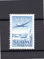 Finland 1958 Old Airmail/airplane/aviation Stamp (Michel 488) Nice MNH - Ungebraucht