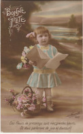 CARTE POSTALE  THEME ENFANT   BELLE CPA    BONNE FETE - Autres & Non Classés