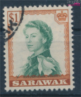 Sarawak (Malaysia) 200 Gestempelt 1955 Elisabeth Und Landesmotive (10310026 - Sarawak (...-1963)