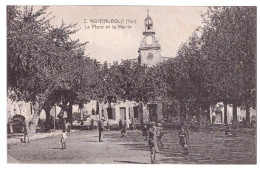 MONTAUROUX - La Place Et La Mairie (carte Animée) - Montauroux