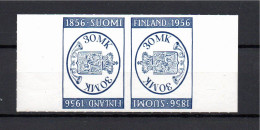 Finnland 1956 Kehrdruckmarke 457 K Briefmarken 100 Jahr Postfrisch - Nuevos