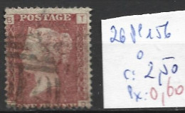 GRANDE-BRETAGNE 26 Planche 156 Oblitéré  Côte 2.50 € - Used Stamps