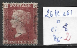 GRANDE-BRETAGNE 26 Planche 161 Oblitéré  Côte 8 € - Used Stamps