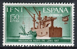 IFNI 1967 - INSTALACIONES PORTUARIAS - EDIFIL 229** - Ifni