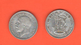 Great Britain One Shilling 1932 King George V° Inghilterra United Kingdom - I. 1 Shilling