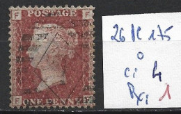 GRANDE-BRETAGNE 26 Planche 175 Oblitéré  Côte 4 € - Used Stamps