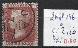 GRANDE-BRETAGNE 26 Planche 176 Oblitéré  Côte 2.50 € - Used Stamps