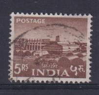 India: 1958/63   Pictorial    SG415     5R     Used - Oblitérés