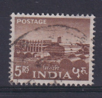 India: 1958/63   Pictorial    SG415     5R     Used - Usados