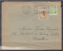 Brief Van Bruxelles (Midi) Naar Bruxelles Indiquez Dans Les Adresses La Localite Rue&Le - 1932 Ceres Und Mercure
