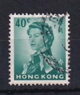 Hong Kong: 1962/73   QE II     SG202      40c      Used - Usados