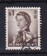 Hong Kong: 1962/73   QE II     SG205      $1      Used - Usados