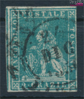Italien - Toskana 5y Fein (B-Qualität) Gestempelt 1853 Löwe (10285054 - Toscana