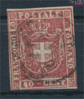 Italien - Toskana 21 Fein (B-Qualität) Gestempelt 1860 Wappen (10285045 - Toscane