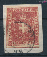 Italien - Toskana 21 Fein (B-Qualität) Gestempelt 1860 Wappen (10285046 - Toscane